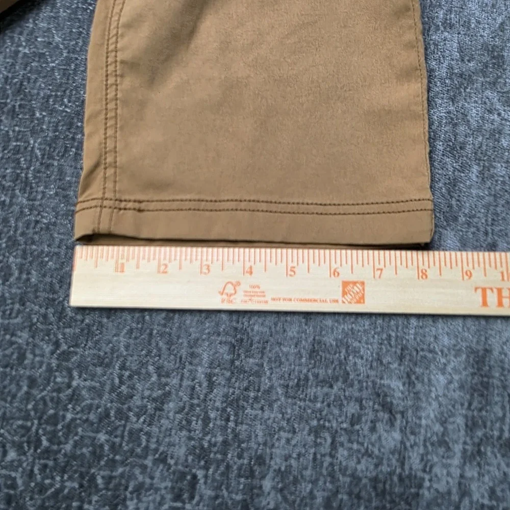 prAna Brion Pants Mens 34x32 Brown Slim Fit Performance Stretch Outdoor Trousers